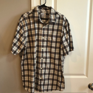 Men’s Carhartt Short Sleeve Button Up Size‎ Large
